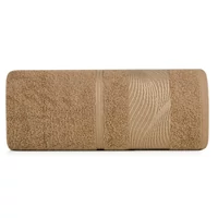 Kép 4/6 - sylwia2-jacquard-torolkozo-sotet-bezs-70-x-140-cm-osszehajtva