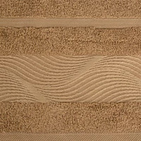 Kép 2/6 - sylwia2-jacquard-torolkozo-sotet-bezs-70-x-140-cm-kozeli-minta