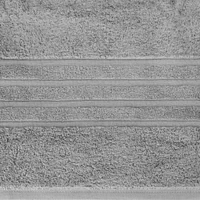 Kép 2/6 - lavin-torolkozo-egyiptomi-pamutbol-ezust-50-x-90-cm-kozeli-anyag