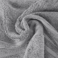 Kép 3/6 - lavin-torolkozo-egyiptomi-pamutbol-ezust-50-x-90-cm-gyurt-anyag