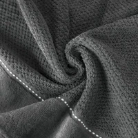 Kép 4/5 - salado-csikos-torolkozo-grafit-70-x-140-cm-3db-hs424720 3