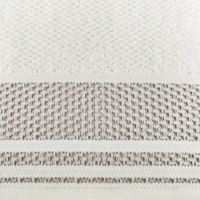 Kép 3/6 - suzana-pamut-torolkozo-jacquard-mintas-szegellyel-kremszin-70-x-140-cm-kozeli-minta