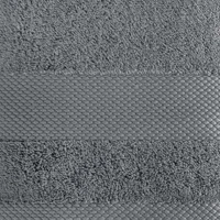 Kép 3/4 - lorita-csikos-torolkozo-acelszurke-70-x-140-cm-3db-hs425425 2