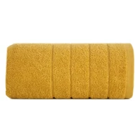 Kép 4/6 - dali-velur-torolkozo-mustarsarga-70-x-140-cm-osszehajtva