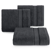 Kép 1/5 - liana-velur-torolkozo-grafit-70-x-140-cm-3db-hs427815