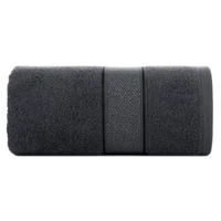 Kép 2/5 - liana-velur-torolkozo-grafit-70-x-140-cm-3db-hs427815 1