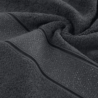 Kép 4/5 - liana-velur-torolkozo-grafit-70-x-140-cm-3db-hs427815 3