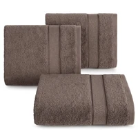 Kép 1/5 - liana-velur-torolkozo-vilagos-barna-70-x-140-cm-3db-hs427817