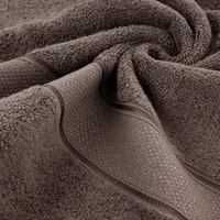 Kép 4/5 - liana-velur-torolkozo-vilagos-barna-70-x-140-cm-3db-hs427817 3