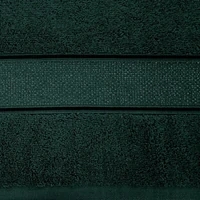 Kép 3/5 - liana-velur-torolkozo-sotetzold-70-x-140-cm-3db-hs427819 2