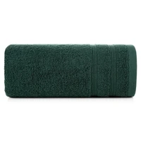 Kép 2/5 - aline-pamut-torolkozo-csikos-szegellyel-zold-30-x-50-cm-osszehajtva