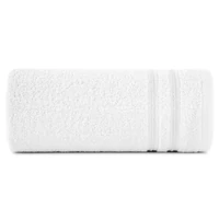 Kép 4/5 - emina-pamut-torolkozo-diszcsikkal-feher-50-x-90-cm-osszehajtva