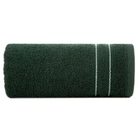Kép 4/5 - emina-pamut-torolkozo-diszcsikkal-palackzold-30-x-50-cm-osszehajtva