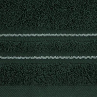 Kép 2/5 - emina-pamut-torolkozo-diszcsikkal-palackzold-30-x-50-cm-kozeli-anyag