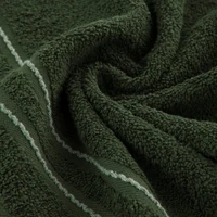 Kép 3/5 - emina-pamut-torolkozo-diszcsikkal-zold-70-x-140-cm-gyurt-anyag