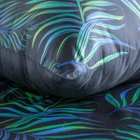 Kép 2/8 - palms-mikroszalas-agynemuhuzat-fekete-160-x-200-cm-70-x-80-cm-2db-hs432839 6
