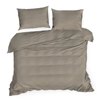 Kép 2/4 - dina-egyszinu-pamut-szaten-agynemuhuzat-vilagos-barna-160-x-200-cm-70-x-80-cm-2db-hatter-nelkul