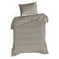 Kép 3/4 - dina-egyszinu-pamut-szaten-agynemuhuzat-vilagos-barna-160-x-200-cm-70-x-80-cm-2db-hatter-nelkul