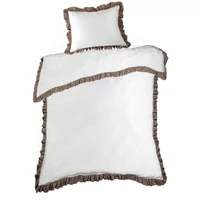 Kép 5/7 - eliza-agynemuhuzat-kontrasztos-fodorral-diszitve-feher-160-x-200-cm-70-x-80-cm-2db-hs438692 3