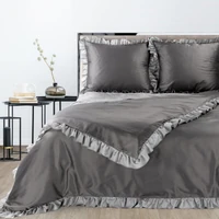 Kép 1/7 - eliza-agynemuhuzat-kontrasztos-fodorral-diszitve-acelszurke-160-x-200-cm-70-x-80-cm-2db-hs438706