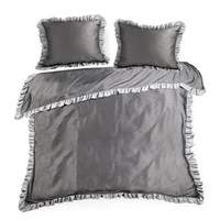 Kép 4/7 - eliza-agynemuhuzat-kontrasztos-fodorral-diszitve-acelszurke-160-x-200-cm-70-x-80-cm-2db-hs438706 2
