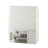 Kép 3/7 - flano-mintas-agynemuhuzat-kremszin-140-x-200-cm-70-x-80-cm-1db-hs438763 1