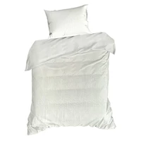 Kép 5/7 - flano-mintas-agynemuhuzat-kremszin-140-x-200-cm-70-x-80-cm-1db-hs438763 3
