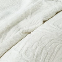 Kép 7/7 - flano-mintas-agynemuhuzat-kremszin-140-x-200-cm-70-x-80-cm-1db-hs438763 5