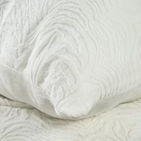 Kép 2/7 - flano-mintas-agynemuhuzat-kremszin-140-x-200-cm-70-x-80-cm-1db-hs438763 6