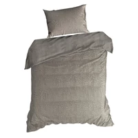 Kép 3/6 - flano-mintas-agynemuhuzat-bezs-140-x-200-cm-70-x-80-cm-1db-hs438766 2