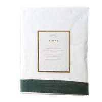 Kép 3/7 - reina23-fodrokkal-diszitett-pamut-szaten-agynemuhuzat-feher-220-x-200-cm-70-x-80-cm-2db-hs440339 1