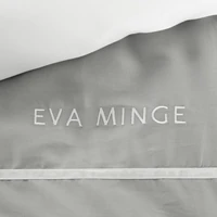 Kép 7/7 - eva09c-eva-minge-mako-szaten-agynemuhuzat-himzettlogoval-szurke-220-x-200-cm-70-x-80-cm-2db-hs440431 5
