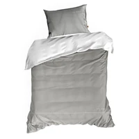 Kép 6/8 - eva10c-eva-minge-mako-szaten-agynemuhuzat-himzettlogoval-szurke-220-x-200-cm-70-x-80-cm-2db-hs440439 3