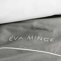 Kép 7/7 - pos-eva-minge-agynemuhuzat-szurke-220-x-200-cm-70-x-80-cm-2db-hs440494 5