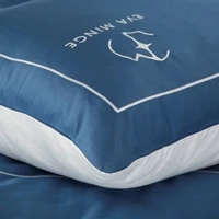 Kép 2/7 - pos-eva-minge-agynemuhuzat-granatkek-220-x-200-cm-70-x-80-cm-2db-hs440499 6
