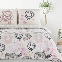 Kép 1/7 - kid17-gyermek-pamut-agynemuhuzat-feher-140-x-200-cm-70-x-80-cm-1db-hs441689