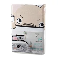 Kép 2/6 - kid12-gyermek-pamut-agynemuhuzat-feher-140-x-200-cm-70-x-80-cm-1db-hs442051 1