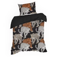 Kép 5/7 - diva16-pamut-szaten-agynemuhuzat-fekete-140-x-200-cm-70-x-80-cm-1db-hs442085 3