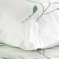 Kép 3/8 - 8b-himzett-pamut-szaten-agynemuhuzat-feher-220-x-200-cm-70-x-80-cm-2db-hs449102 7