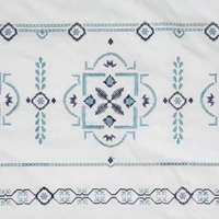 Kép 8/8 - 9a-himzett-pamut-szaten-agynemuhuzat-feher-160-x-200-cm-70-x-80-cm-2db-hs449104 5