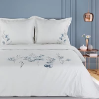 Kép 4/8 - reina23-fodrokkal-diszitett-pamut-szaten-agynemuhuzat-feher-220-x-200-cm-70-x-80-cm-2db-hs449161 1