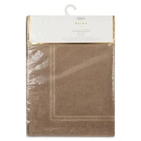 Kép 1/4 - olivia-pamut-furdoszoba-szonyeg-arany-szinu-himzessel-bezs-50-x-70-cm-hs452428