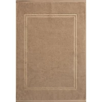 Kép 2/4 - olivia-pamut-furdoszoba-szonyeg-arany-szinu-himzessel-bezs-50-x-70-cm-hs452428 1