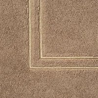 Kép 3/4 - olivia-pamut-furdoszoba-szonyeg-arany-szinu-himzessel-bezs-50-x-70-cm-hs452428 2