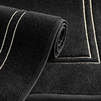 Kép 4/4 - olivia-pamut-furdoszoba-szonyeg-arany-szinu-himzessel-fekete-50-x-70-cm-hs452431 3