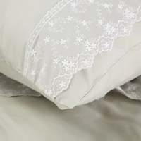 Kép 2/7 - bareina-pamut-agynemuhuzat-elegans-csipkevel-bezs-220-x-200-cm-70-x-80-cm-2db-hs452578 6