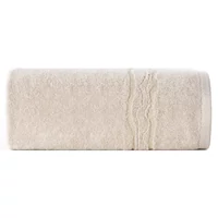 Kép 1/3 - karin-pamut-torolkozo-fenyes-cernaval-szott-diszitessel-bezs-50-x-90-cm-hs454327
