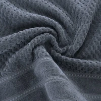 Kép 4/4 - Adore velúr törölköző Acélszürke 70x140 cm 3db 3