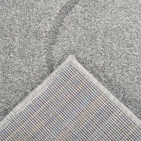 Kép 3/3 - Alba5 szürke szőnyeg Ezüst 60x100 mm - 11 mm 2