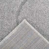 Kép 3/3 - Alba5 szürke szőnyeg Ezüst 80x150 mm - 11 mm 2